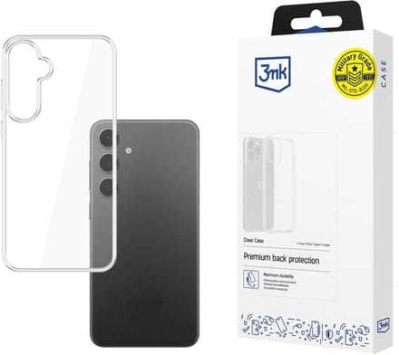 Telefoonhoesjes Samsung Galaxy S25+ - 3mk Clear Case
