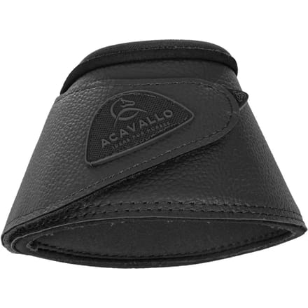 Kappen voor paard van synthetisch leer met klittenbandsluiting Acavallo