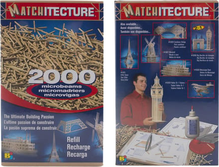 Matchitecture 2000 microbalkjes recharge