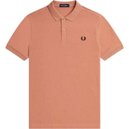 Fred Perry Effen Licht Roest Poloshirt