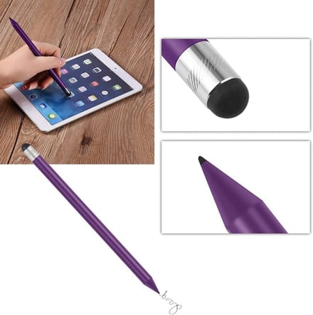 Stylus Pen voor Touchscreen Apparaten - Precisie Invoerapparaat voor iPhone, Android en Tablets (Paars)