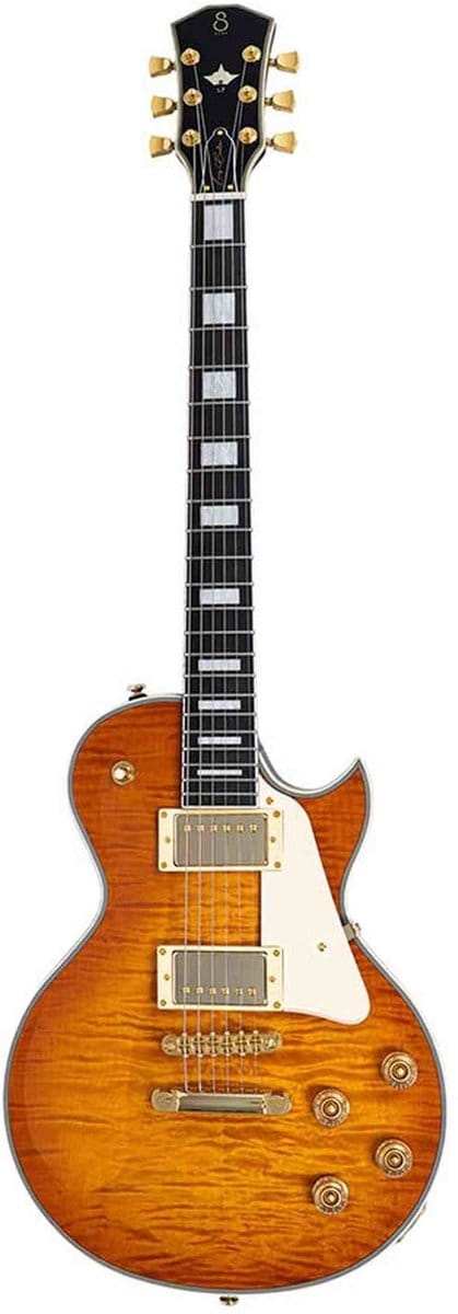 Sire L7DX Larry Carlton Single Cut Elektrische Gitaar Amber Burst