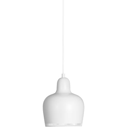 Artek - A330S hanglamp Golden Bell - wit/wit