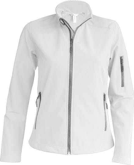 Kariban Dames/dames Hedendaagse Softshell 3 lagen Performance Jacket (Wit)