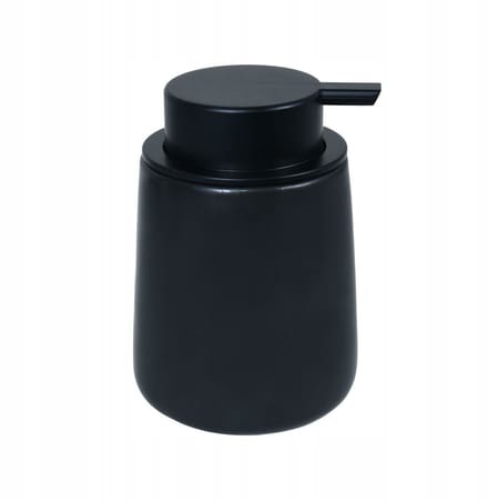Bisk Nero Serie - Handzeepdispenser - Zwart - Keramiek - Gemakkelijk te vullen