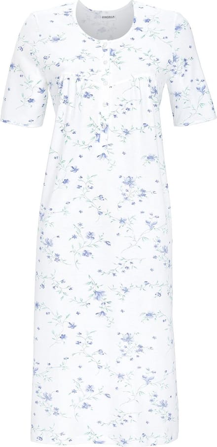Ringella – Blue Flower – Nachtkleed – 5211074 – Blue – Maat 48