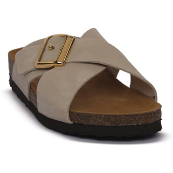 Slippers Frau VELOUR CAPPUCCINO