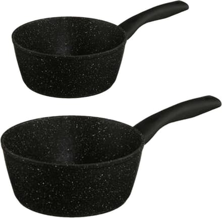 5Five - Steelpannen - Alle warmtebronnen - Set 2x - Dia 16 en 20 cm