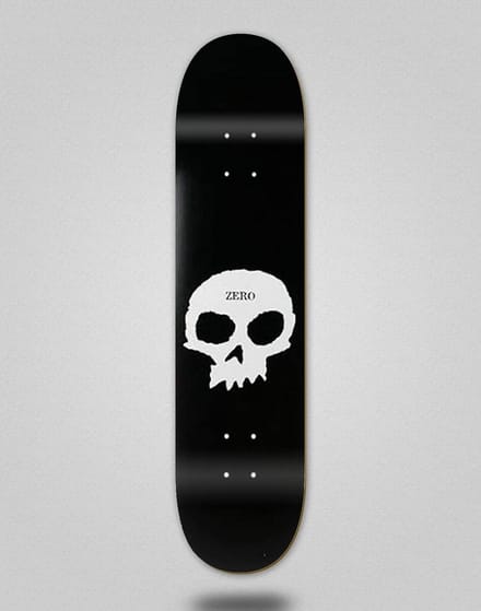 Skateboard Deck 8.25 Inch - Strakke Single Skull Design - Hoge Kwaliteit Blank Deck