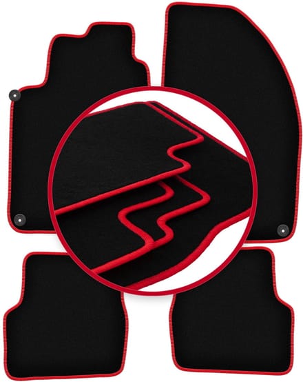 CARLUX-RED automatten voor: Lancia Kappa sedan (1994-2002)