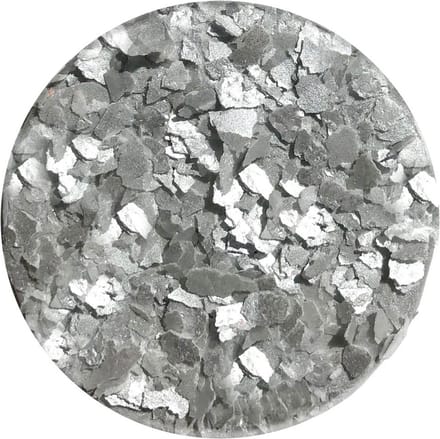 Crystal Candy Silver Moon Eetbare Cake Vlokken 7g