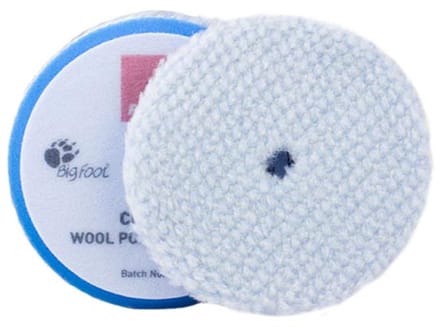 RUPES COARSE WOL POLIJST PAD BLAUW 150MM