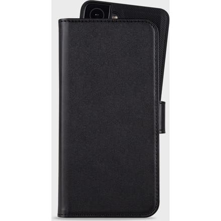 Wallet Case Magnet Black Galaxy S22