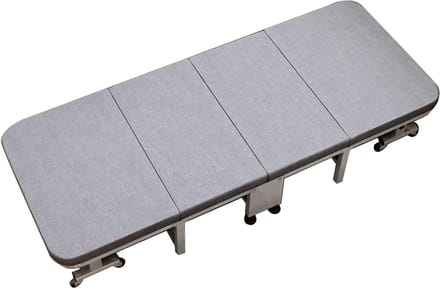 Relaxstoel Klapbaar - Zonnebed Tuin - Buiten Ontspannen - Ergonomisch Ontwerp - 190x60x30cm - Grijs