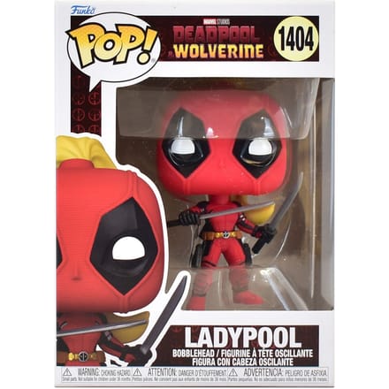 POP! Figures ! Marvel Deadpool 3 season 2 - 1404 Ladypool Speelpoppen