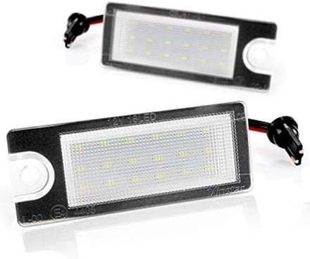2x LED Kentekenverlichting Canbus Plug & Play met Keurmerk