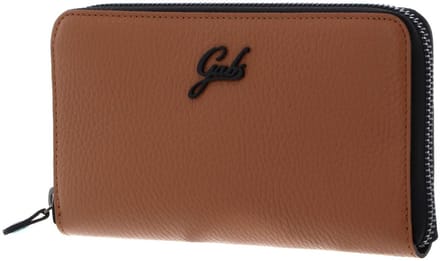 Gabs portemonnee GMONEY17 Bull Black Wallet Camoscio bruine