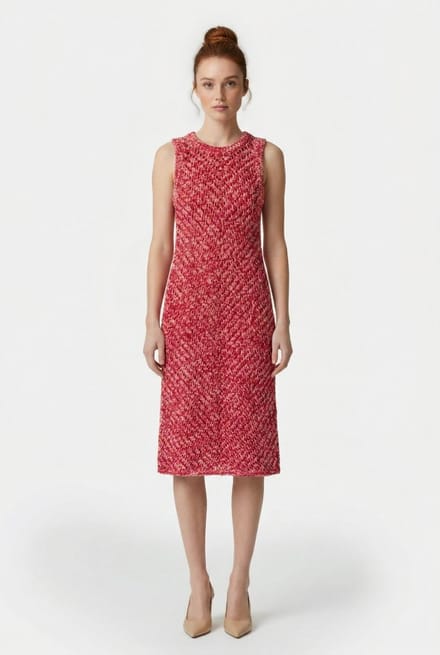 & Other Stories Flora Dress Red Größe: M | Midikleider Outlet | Damen | Rot