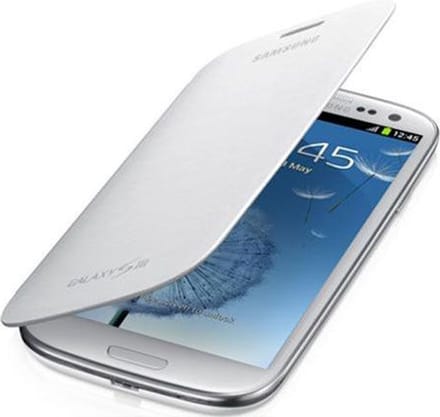 Samsung Flip Cover voor de Samsung Galaxy S3 Mini - Wit