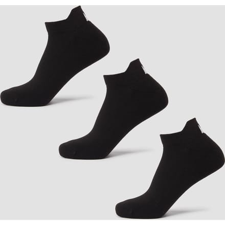 MP unisex trainingssokken (verpakking met drie stuks) - Zwart - UK 9-11
