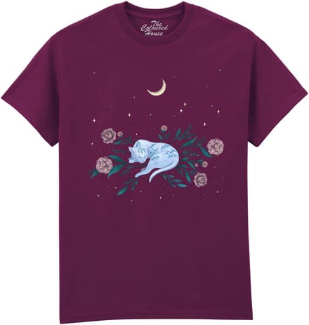 Katten Cat Dreaming The Coloured House T-shirt M