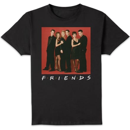 Friends Character Pose t-shirt - Zwart - S