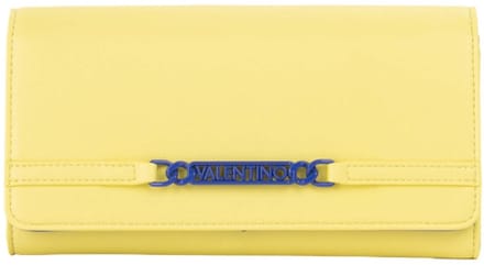 VALENTINO portemonnee Ebe Wallet Verde Neon / Bluette Lichtgeel
