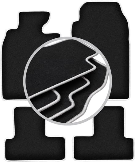 CARLUX-SILVER automatten voor: Mini Cooper R53 hatchback (2001-2006)