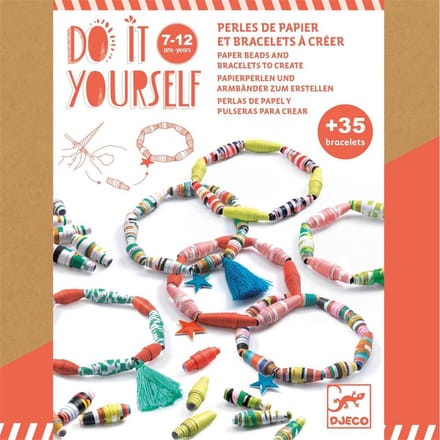 Djeco knutselset kleurrijke armbanden - Pop and colourful.