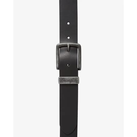 Wrangler Basic Metal Loop Riem Zwart 100 cm Man