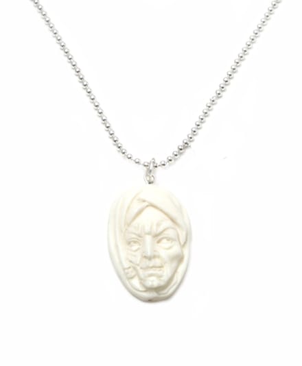 IbizaMen KIDS - Jongens - ketting - ballchain - rvs - joker - van bone