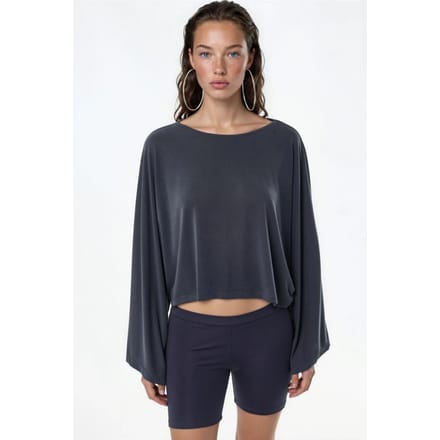 Losse Fit Bootneck Blouse