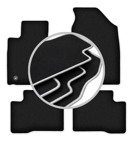 CARLUX-SILVER automatten voor: SsangYong Tivoli SUV (2015-)