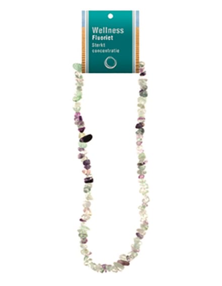 Fluoriet splitketting + kaart