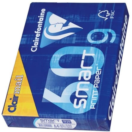 Clairefontaine Smart Printing printpapier formaat A4 60 g pak van 500 vel