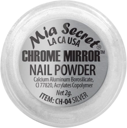 Chrome Mirror Poeder Silver-Plata