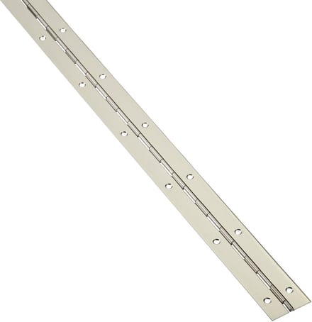 Pianoscharnier 1000 x 32 x 0,7 mm RVS gepolijst Deurscharnier van SOTECH