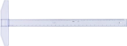 Tekenhaak Aristo GeoCollege 75cm transparant | 5 stuks