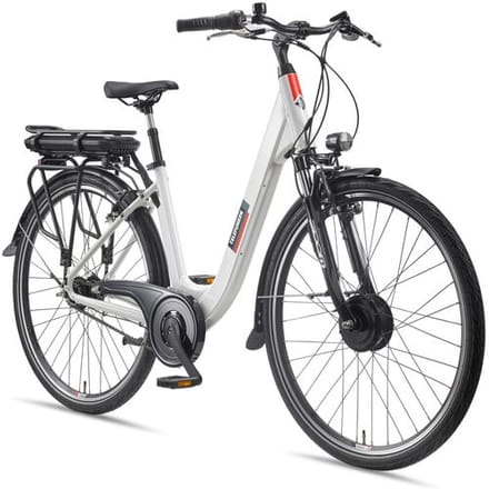 TELEFUNKEN Elektrische fiets City multitalent RC845 wit 28"