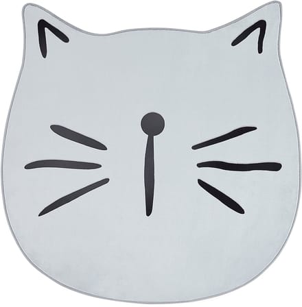 KITTY - Kindervloerkleed - Grijs - 100 cm - Polyester