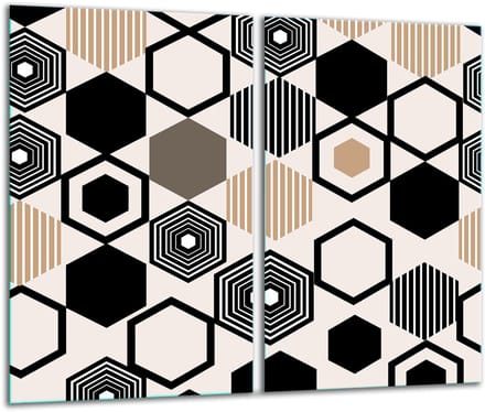 TMK ArtDeko Serie - Snijplank - 2x 30x52 cm - Mozaïek - Veilig