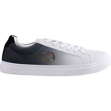 Criminal Damage Drift Heren Wit/Zwart Trainers