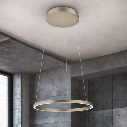Knapstein LED hanglamp Lisa-60, CCT, dimbaar, brons