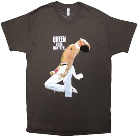 Queen - Rock Montreal Heren T-shirt - S - Grijs