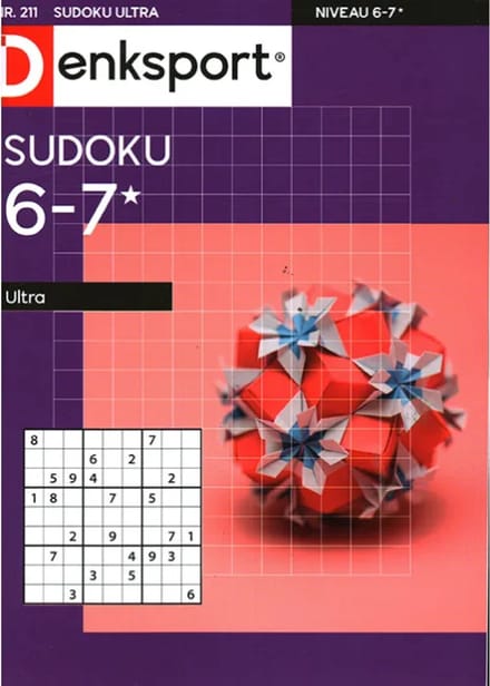 Denksport Sudoku Ultra - 211 2025