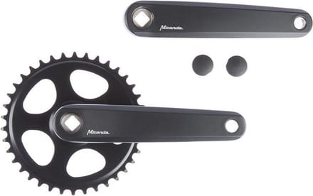 Miranda Crank Set Bosch 1 Aluminium 170 Mm Zwart