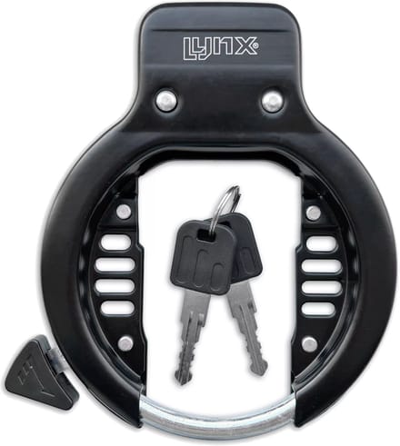 Lynx Ringlock frame zwart topboutbevestiging