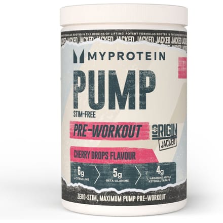 Origin Jacked Pump - 25servings - Cherry Drops