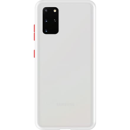 Samsung Galaxy S20 Plus Back Cover - Wit/Transparant