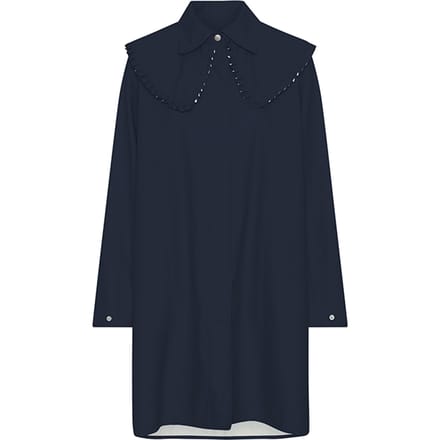 ILSE JACOBSEN HORNBÆK 10 Rain189 Raincoat Dark Indigo Taglia: 36 | Trench Outlet | Donna | Blu